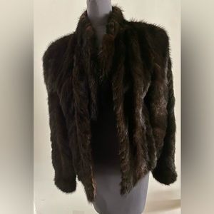 Genuine mink jacket